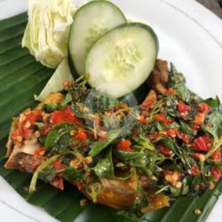 Ayam Penyet Sambal Kemangi Tanpa Nasi