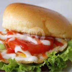 Burger Telur Ceplok