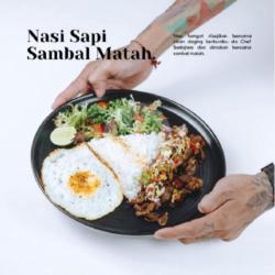 Nasi Sapi Sambal Matah