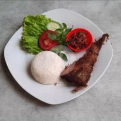 Nasi Bandeng Penyet