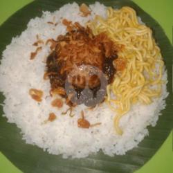 Nasi Putih - Telor Masak Habang