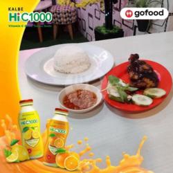 Nasi Ayam Bakar Madu   Free Hi C1000