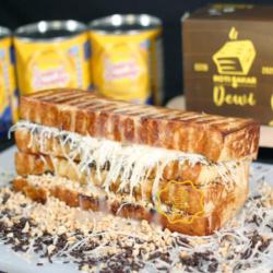 Roti Bakar Coklat Meses-kacang