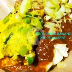 Tahu Tek Ori Telur Dadar Bawang Pre