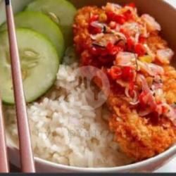 Rice Bowl Chicken Katsu Matah