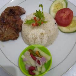 Nasi Hainan Kambing Panggang