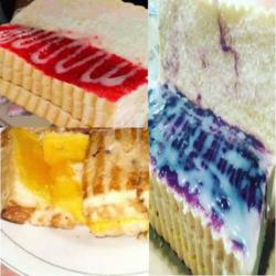 Roti Bakar Selai Buah   Susu