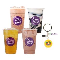 Jasmine Green Tea   Hazelnut Chocolate Milk Tea   Grass Jelly Fresh Milk   Pure Cocoa (reg) Free Bt21 Keyring (random)