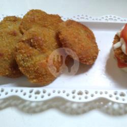 Patty Burger Ikan Lele (frozen), Stock 1pck