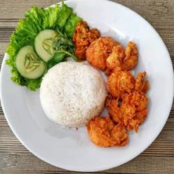 Nasi Udang Crispy