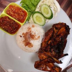 Ayam Kampung Bakar  Nasi