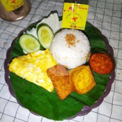 Paket Telur Dadar Tahu Tempe