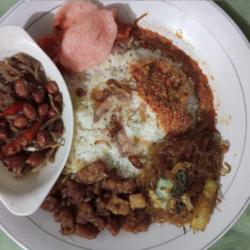 Nasi Uduk   Ikan Teri Goreng