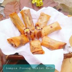 Lumpia Pisang Coklat Keju