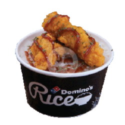 Crispy Chicken Strips Rice Personal