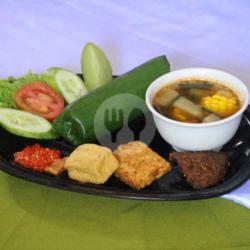 Paket Nasi Timbel Empal