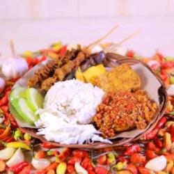 Paket Ayam   Sate Ati  Sate Usus