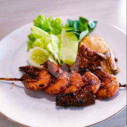 Tanpa Nasi Penyet Udang Bakar / Goreng