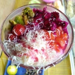 Es Sop Buah Seger(spesial Susu Keju)