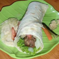 Kofta Kebab Wrap