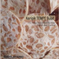 Keripik Tempe Bulat (200 Gram)