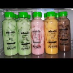 Milk Jelly Drink Mangga