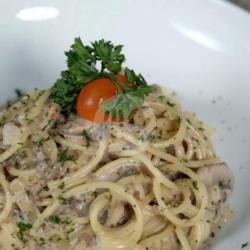 Spaghetti Creamy Mushroom