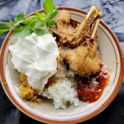 Bebek Goreng Purnama Tanpa Nasi