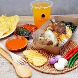 Paket Kenyang Nasi Ayam Pop Sultan