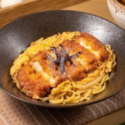 Chicken Katsu Spaghetti