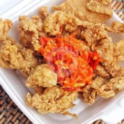 Kulit Goreng Crispy Geprek