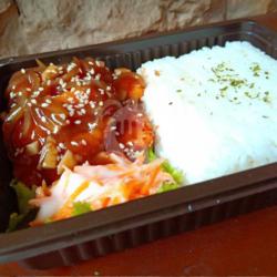 Rice Bento Katsu Teriyaki