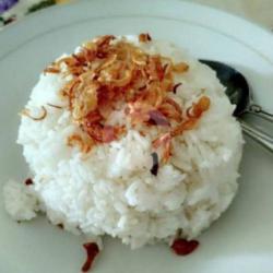 Nasi Uduk   Bawang Goreng