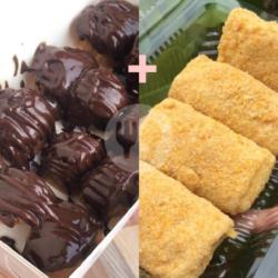 Paket Hemat Crunchy Banana Mini Coklat  Risoles Mayonaise