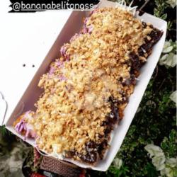 Banana Stick Coklat Keju Taro Top Kacang