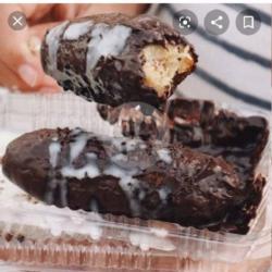 Pisang Crispy Coklat Lumer