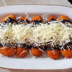 Pisang Crispy Keju Cokelat