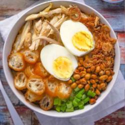 Bubur Ayam Telor Bulat Rich Bowl