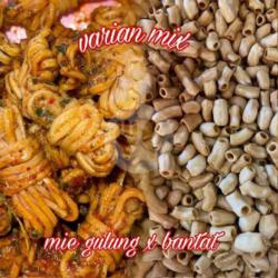 Mie Gulung Mix Makaroni Bantat