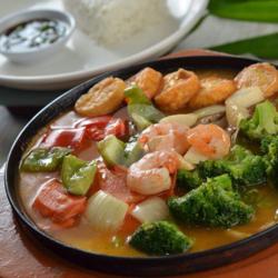 Hotplate Nasi Seafood Tahu Jepang