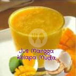 Jus Mangga Kelapa Muda