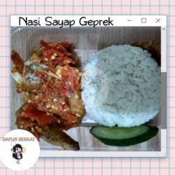 Nasi Sayap Geprek