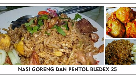Nasi goreng dan Pentol Bledex 25, Sendangguwo