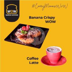 Combo : Wow Crispy Banana   Coffee Latte