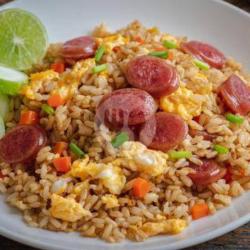 Nasi Goreng Sosis Telur