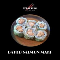 Baked Salmon Maki 6 Pcs