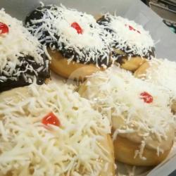 Paket Donat Kentang Glaze Toping Keju