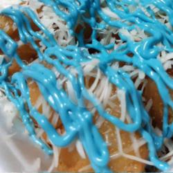 Pisang Keju Glaze Blueberry