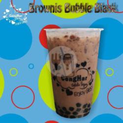 Brownis Coklat Bubble Black Large 22 Oz