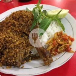 Bebek Goreng   Nasi Paha